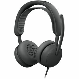 Logitech Zone Wired 2 Kabel Kopfbügel Stereo Headset - Graphit - Microsoft-Teams-Zertifizierung - Binaural - Ohrumschließe