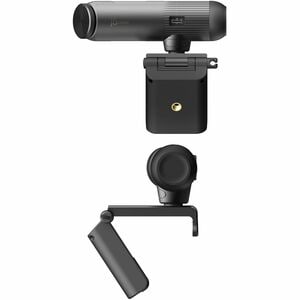 j5create JVU302-N Webcam - 5 Megapixel - 60 fps - Black - USB 2.0 Type A/USB Type C - 1 Pack(s) - 2K, Full HD - 2560 x 144
