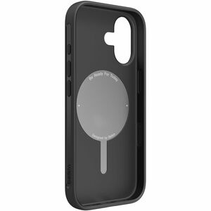 Belkin SheerForce Case for Apple iPhone 17 Smartphone - Textured Buttons, Textured Side - Black - Drop Resistant, Impact R