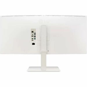 LG Ultrawide 38WR85QC-W 38" Class WQHD Curved Screen LCD Monitor - 21:9 - White - 37.5" Viewable - Nano In-plane Switching