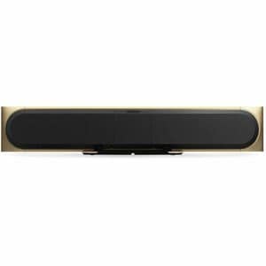 B&O Beosound Premiere Bluetooth Sound Bar Speaker - 580 W RMS - Gold Tone - Table Mountable, Wall Mountable, Stand Mountab