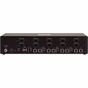 StarTech.com Analog KVM Switchbox - TAA Compliant - 4 Computer(s) - 4K - 3840 x 2160 - 11 x USB - USB 2.0 - 10 x HDMI - 10
