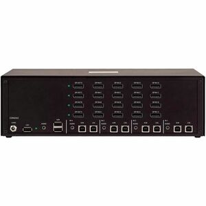 StarTech.com Analog KVM Switchbox - TAA Compliant - 4 Computer(s) - 4K - 3840 x 2160 - 11 x USB - USB 2.0 - 20 x DisplayPo