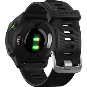 Garmin Forerunner 55 Smartwatch - 42 mm Case Height - 42 mm Case Width - Nero Colore della struttura - Silicone Band Mater
