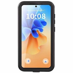 Strike Waterproof Case for Samsung Galaxy A56 (Black) - For Samsung Galaxy A56 Smartphone - Black, Clear - Water Proof, Dr