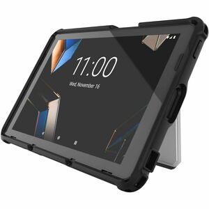 InfoCase ErGo Pro 360 Rugoso Estojo de transporte para 20,3 cm (8") Zebra Tablet - Resistente a quedas, Resistente à tensã