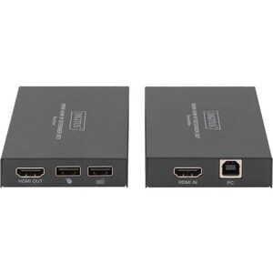 Digitus DS-55507 KVM-Extender - Kabel - 1 Computer - 1 Lokaler Benutzer(n) - 150 m Reichweite - Full HD - 1920 x 1200 Maxi