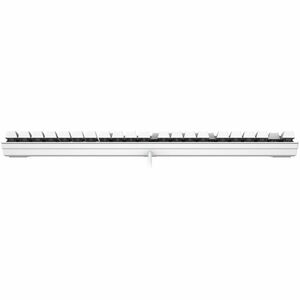 CHERRY KC 200 MX Teclado - Cabo Conectividade - USB tipo A Interface - Inglês (EUA) - Branco, Prata - Mecânica/MX Interrup