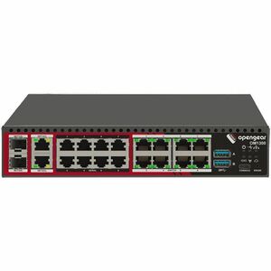 Opengear OM1308-8E Device Server - 3.91 GB - LPDDR4 SDRAM - Twisted Pair, Optical Fiber - 2 Total Expansion Slot(s) - 10 x