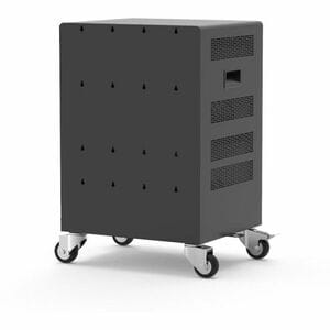 Naotic Charging Cabinet - 20 Devices Supported - 65.2 cm Height x 49.5 cm Width x 41.7 cm Depth - For Tablet, Notebook, Sm