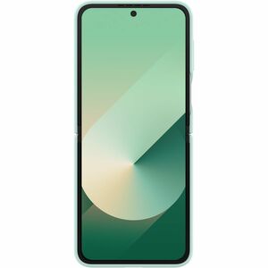Samsung Carrying Case Samsung Galaxy Z Flip6 Smartphone - Mint - Anti-slip - Silicone Body - Ring
