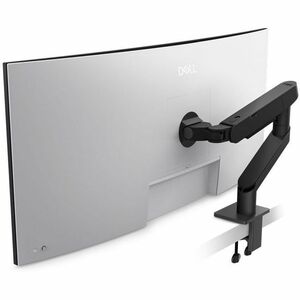 Dell Pro HDA26 Desk Mount for Monitor, Display - Black, Silver - Height Adjustable - 1 Display(s) Supported - 20 kg Load C