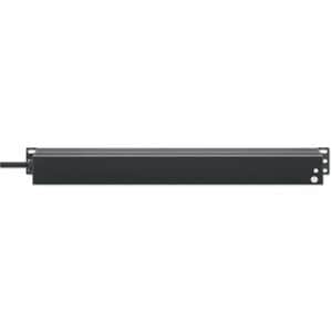 Intellinet PDU - CEE 7/7 (SCHUKO) - 9 x Schuko - 16 A - 230 V AC Input - Overload Protection, Double Pole - 1U - 2 m Cord 