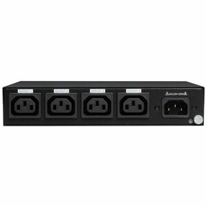 LINDY PDU - Geschaltet, Metered - IEC 60320 C14 - 4 x IEC 60320 C13 - 10 A - 120 V AC, 230 V AC Eingang