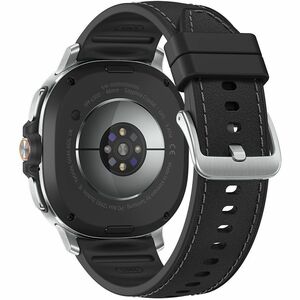 Samsung Galaxy Watch8 Classic SM-L500 Smart Watch - Rounded Square Case Shape - Black Body Color - Stainless Steel Body Ma