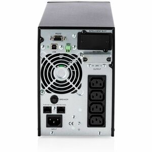 Digitus Double Conversion Online UPS - 1 kVA/1 kW - Compact Tower, Desktop - 4 Hour Recharge - 230 V AC, 120 V AC Input - 
