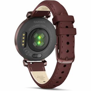 Garmin Lily 2 Classic Smart Watch - 35.40 mm Case Height - 35.40 mm Case Width - Dark Bronze Case Color - Purple Band Colo