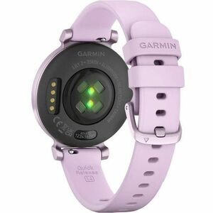 Garmin Lily 2 Smart Watch - 35.40 mm Case Height - 35.40 mm Case Width - Nebula Pink Case Color - Lilac Band Color - Anodi