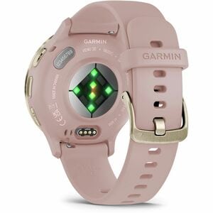 Garmin Venu 3S Smart Watch - Dust Rose Case Color - Phone, Speaker, Text Messaging - Sleep Quality, Stress - GPS - 240 Hou