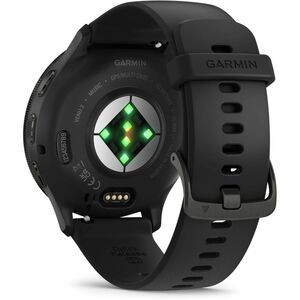 Garmin Venu 3 Smart Watch - 45 mm Case Height - 45 mm Case Width - Slate, Black Case Color - Black Band Color - Stainless 