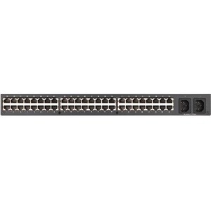 IOLAN SCS48 Secure Console Server - 48 x RJ45 RS232 interface, Dual 10/100/1000 Ethernet, PCI slot for V.92 modem card, ad