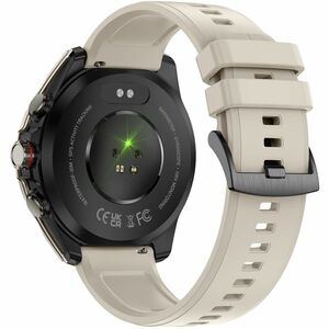 Carneo GTR eXpedition Smart Watch - 11 mm Case Thickness - 44 mm Case Width - Silver, Gray Sand, Titanium Silver Body Colo