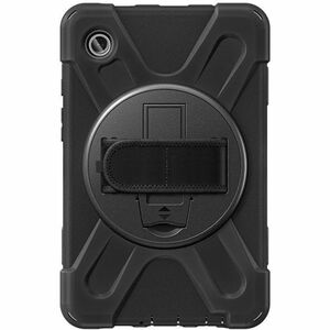 4smarts Robust Tasche Samsung Galaxy Tab A9 Tablet - Schwarz - Polycarbonat, Thermoplastisches Polyurethan (TPU), Gummi Kö