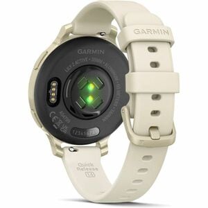 Garmin Lily 2 Active Smart Watch - 38 mm Case Height - 38 mm Case Width - Lunar Gold Case Color - Gold Band Color - Anodiz