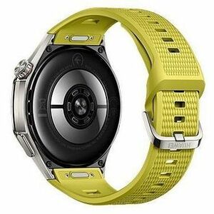 Huawei WATCH GT 7 Pro Smart Watch - Yellow Band Color - Titanium Alloy Case Material - Fluoroelastomer Band Material - Acc