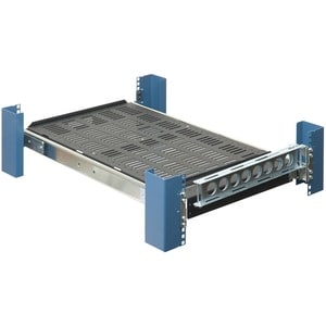 Rack Solutions 2U Heavy Duty Sliding Shelf 28in (D) - 235lb