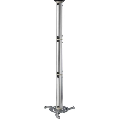 PROJECTOR CEILING MOUNT.H:8-98C SILVER. MAX 15KG