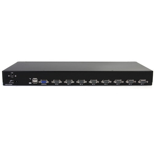 1U 8 PORT USB VGA KVM SWITCH USB VGA RACKMOUNT KVM OSD