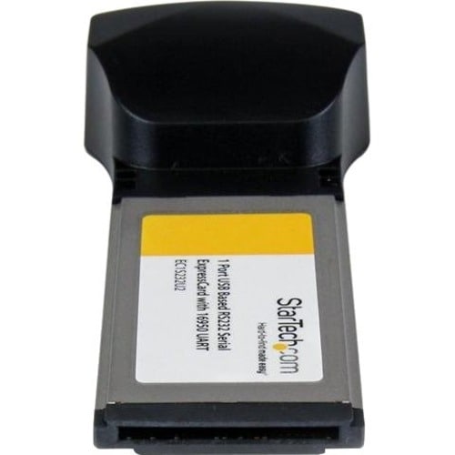 StarTech.com 1 Port ExpressCard to RS232 DB9 Serial Adapter Card w/ 16950 - USB Based - 1 x 9-pin DB-9 Male RS-232 Serial 
