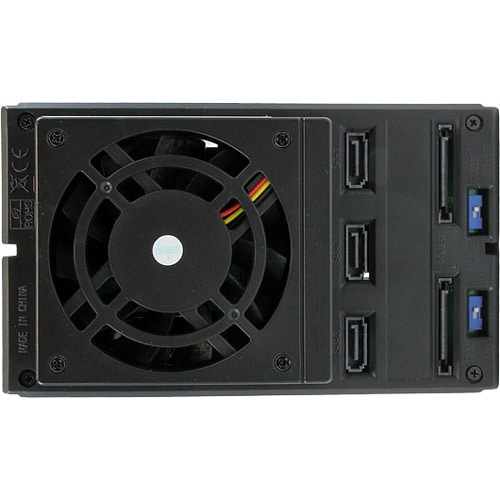 StarTech.com 3-fach 3,5" trägerloser SATA Festplatten Aluminium Wechselrahmen Backplane - 3 x HDD unterstützt - 3 x Gesamt