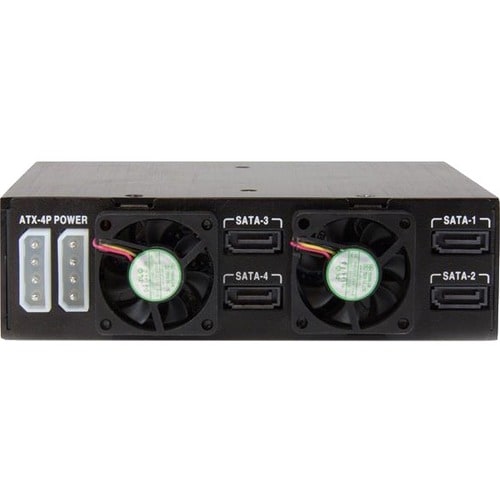 StarTech.com 4-Bay Mobile Rack Backplane for 2.5in SATA/SAS Drives - 4 x HDD Supported - 4 x SSD Supported - 4 x Total Bay