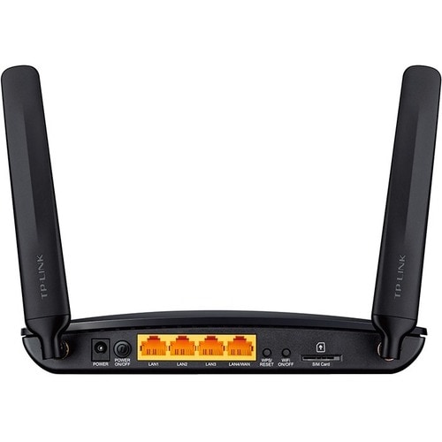 TP-Link Archer MR200 Wi-Fi 4 IEEE 802.11n Cellular Modem/Wireless Router - 4G - LTE 800 - LTE - 2.40 GHz ISM Band - 5 GHz 