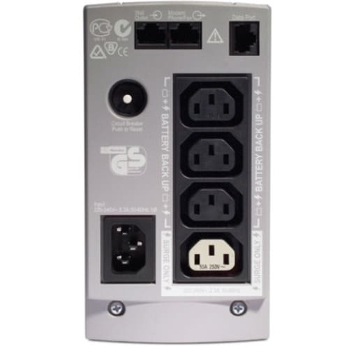 Standby UPS APC by Schneider Electric Back-UPS BK650EI - 650 VA/400 W - 2,40 Minuto Stand-by - 220 V ca Ingresso - 230 V c
