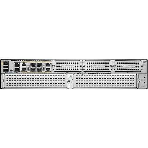 Cisco 4400 4451-X Router - Refurbished - 4 Ports - 4 RJ-45 Port(s) - PoE Ports - Management Port - 10 - 4 GB - Gigabit Eth