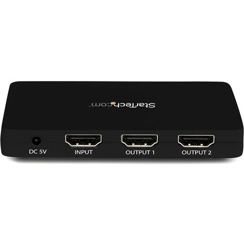 StarTech.com Signalverteiler - bis 30 Hz - 3840 × 2160 - 1 x HDMI Ein - 2 x HDMI Aus