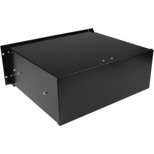 StarTech.com 4UDRAWER 4U Rackmount Rackschublade - 401,32 mm Rack Width x 353,06 mm Rack Depth - Schwarz - Stahl - 25 kg M