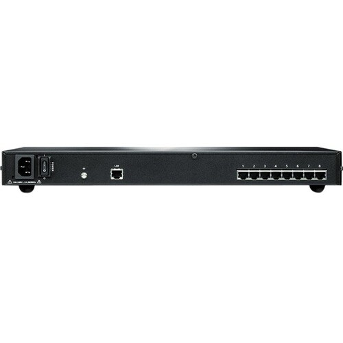 ATEN SN9108 Device Server - Twisted Pair - 9 x Network (RJ-45) - Management Port - Rack-mountable, Desktop