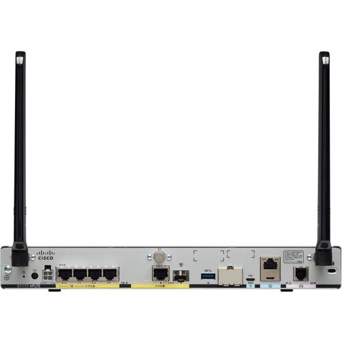 Routeur de Services Intégrés Sans Fil Cisco C1111-4PLTEEA - cellulaire - 4G - LTE 700, LTE 850, LTE 900, LTE 1500, LTE 180