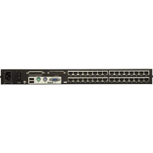 ATEN ALTUSEN KH1532A KVM Switchbox - 32 Computer(s) - 1 Local User(s) - 1900 x 1200 - 32 x Network (RJ-45) - 2 x PS/2 Port
