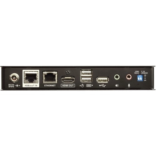ATEN CE820R KVM Console - Wired - 1 Computer(s) - 1 Local User(s) - 150 m Range - 4K - 4096 x 2160 Maximum Video Resolutio