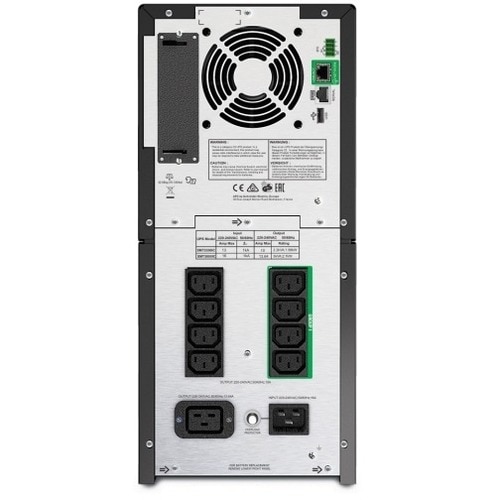 APC by Schneider Electric Smart-UPS Line-interactive UPS - 3 kVA/2.70 kW - Tower - 3 Hour Recharge - 5.10 Minute Stand-by 