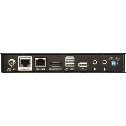 ATEN CE920R KVM Console - Wired - 1 Computer(s) - 150 m Range - 4K - 4096 x 2160 Maximum Video Resolution - 2 x Network (R