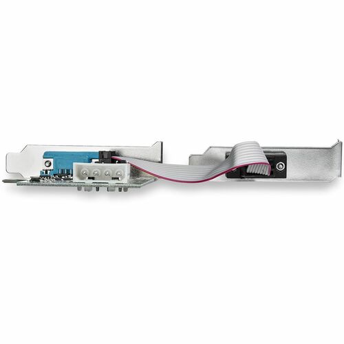 StarTech.com Serial Adapter with 16950 UART - Low-profile Plug-in Card - 1 - TAA Compliant - PCI Express x1 - PC, Linux - 