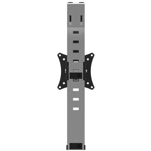 StarTech.com Cubicle Monitor Mount, Office Cubicle Wall Single 34" (17.6lb/8kg) VESA Monitor Hanger, Height Adjustable, Ha