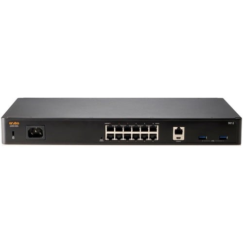 HPE 9000 9012 Router - TAA-konform - 12 Anschlüsse - PoE Ports - Management-Port - Gigabit-Ethernet - Rackmontage - 1 Jahr(e)