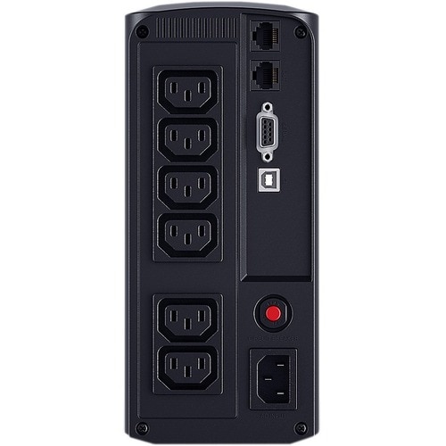 CyberPower Value Pro VP1000EILCD Line-interactive UPS - 1 kVA/550 W - Tower - AVR - 8 Hour Recharge - 1 Minute Stand-by - 